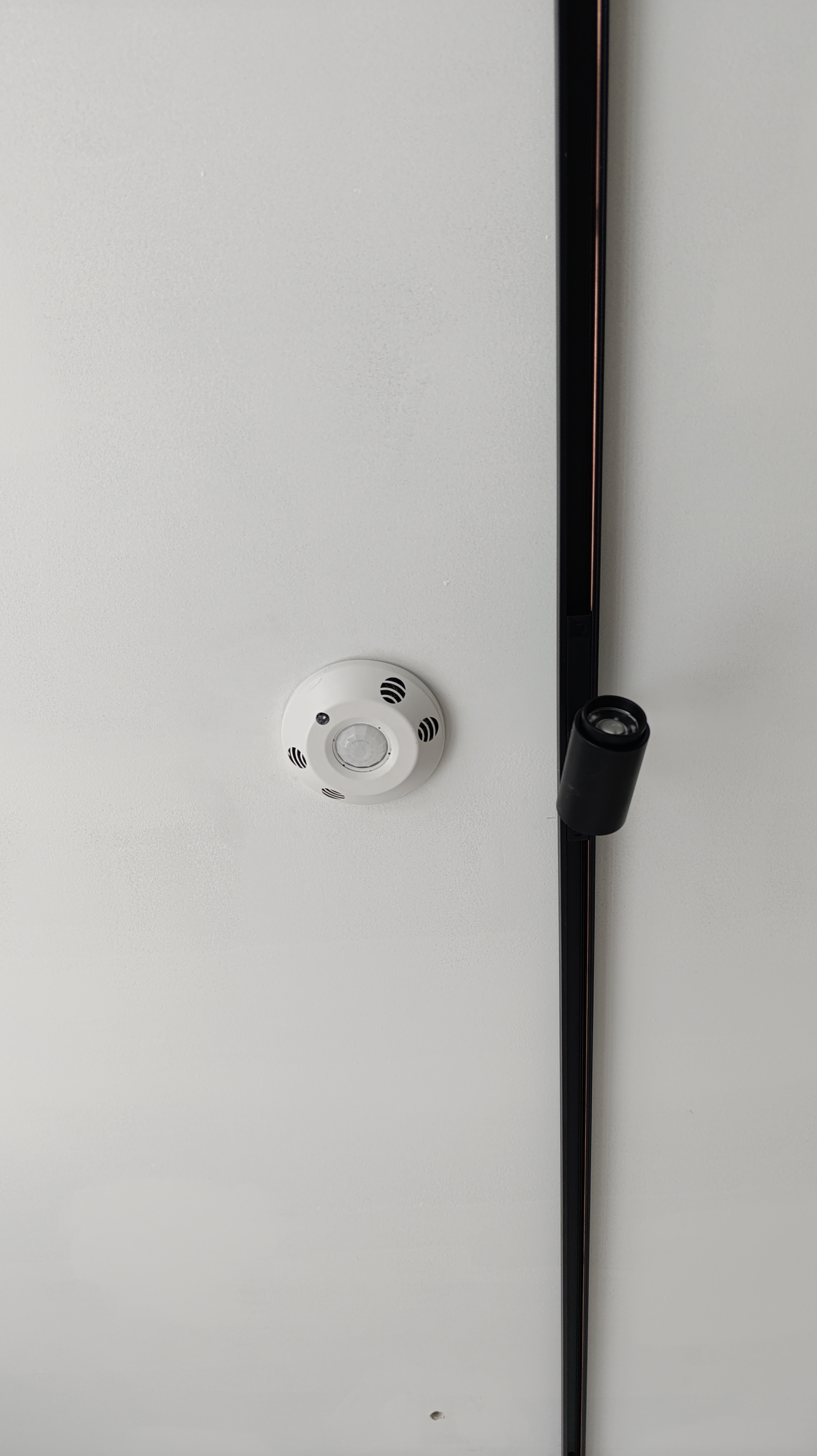 C&aacute;mara de seguridad instalada en cielo raso