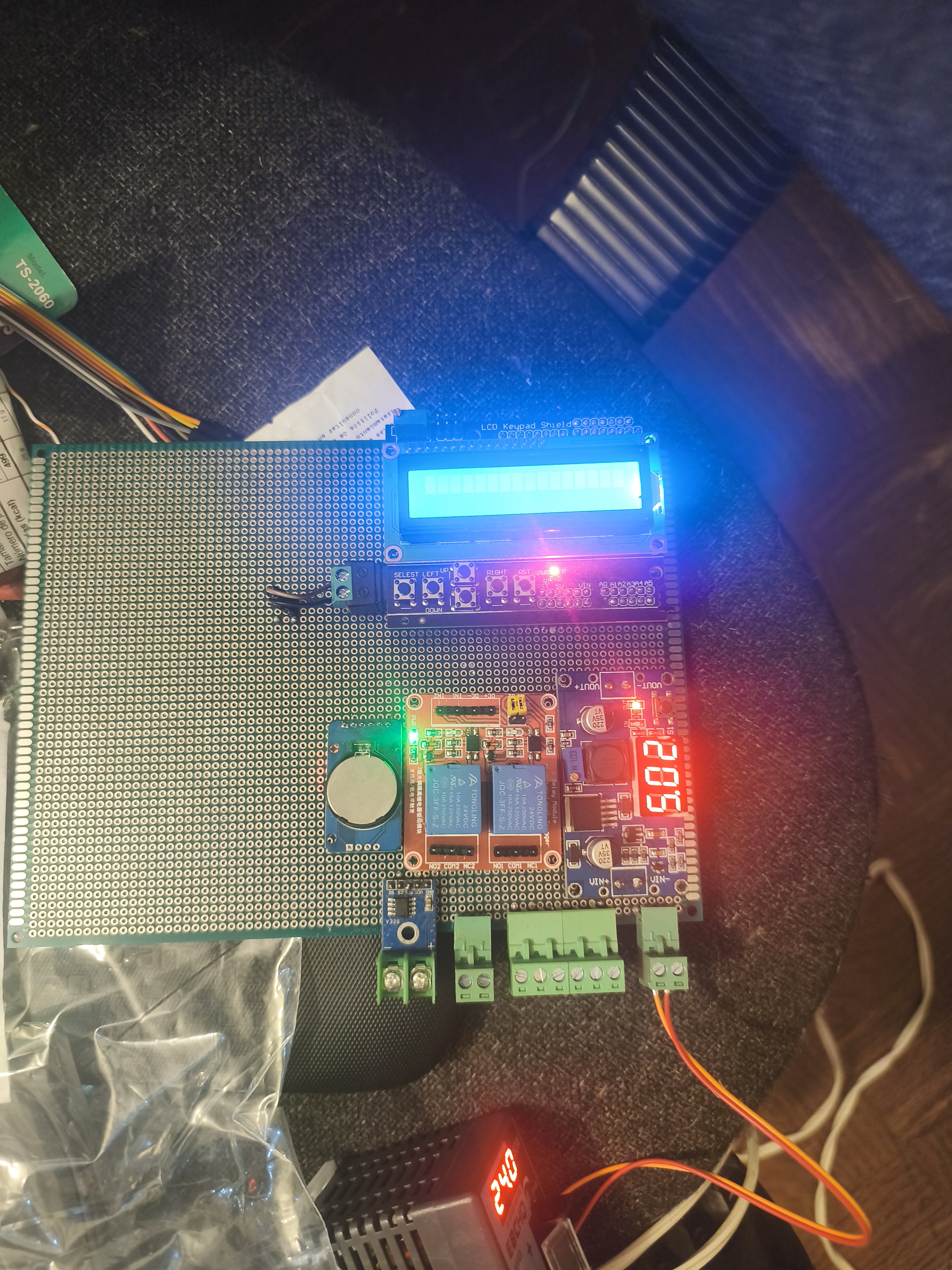 Prototipo electr&oacute;nico de automatizaci&oacute;n digital en pruebas